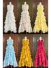 Elegant High-End Tiered Peplum Dress with Irregular Hem
