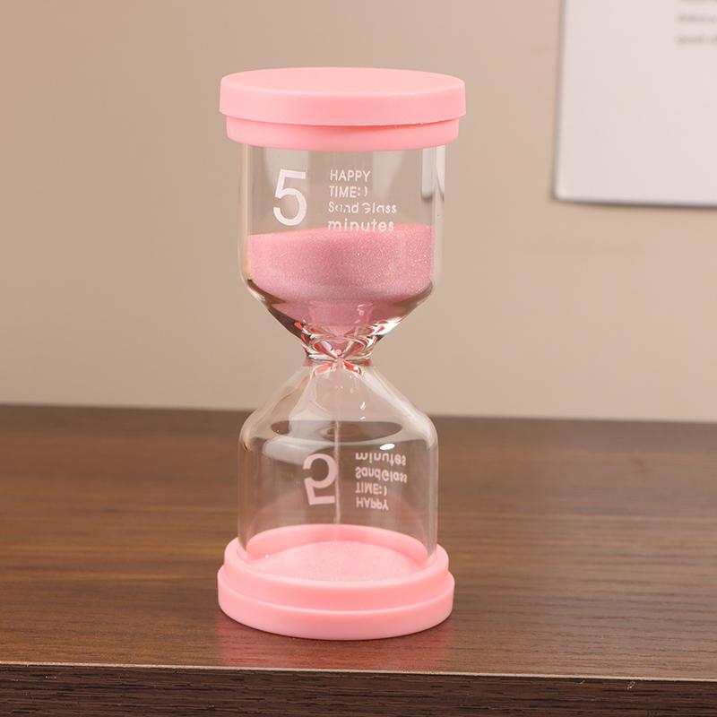 1Pc 3/5/10/15/30 Minutes Colorful Sandglass Children Kid Gift Toy Sand Timer Hour Glass Home Decoration Sand Clock