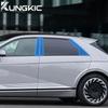 Interior Sticker Set for Hyundai IONIQ 5 2022 2023 Carbon Fiber Style Protective Film