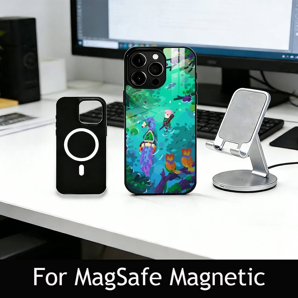 M-Monster M-Wild H-Hunter Phone Case For iPhone17,16,15,14,13,12,11 Plus,Pro Magnetic with Magsafe Wireless Charging