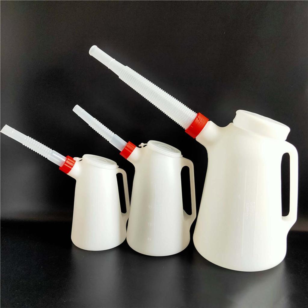 Oil Measuring Jug with Pouring Flexible for Automotive Garage