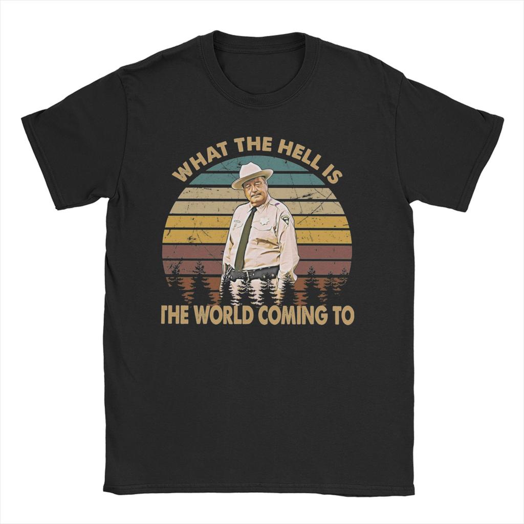 Smokey and the Bandit Trans Am Hommage Jerry Reed Burt Reynolds T-shirt pour Unisexe Coton Manches Courtes T-shirt Idée Cadeau Hauts