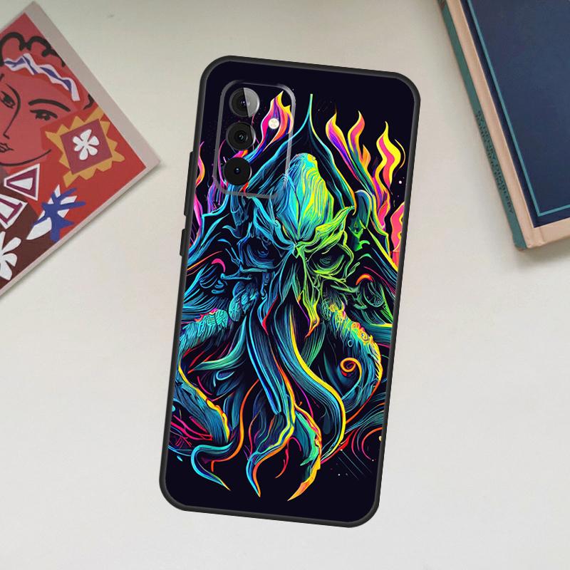 Cthulhu Mythos Case For Samsung Galaxy A12 A22 A32 A52 A14 A24 A34 A54 A53 A33 A13 A15 A25 A71 A51 Cover