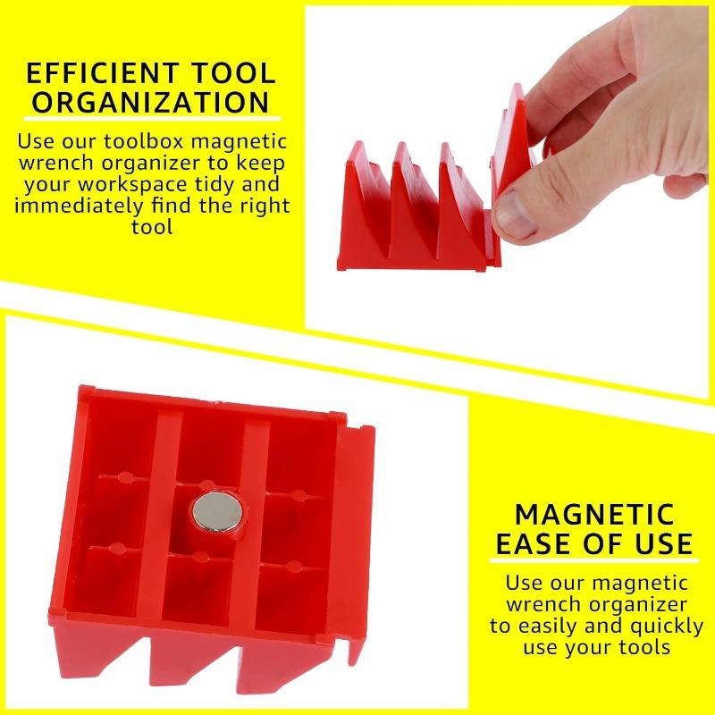 Magnetický organizér na klíče Stojan na nářadí Zásobníky na nářadí Stojan na organizér klíčů do boxu na nářadí Magnetický držák na klíče