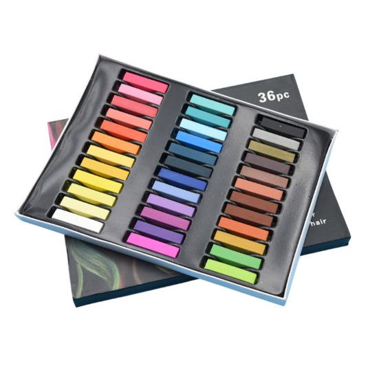 Yousheng 6/12/24/36 Colors Soft Pastels Set Colored Dry Square Chalk Pastels for Drawing Blending Layering Shading Pastels Art Supplies