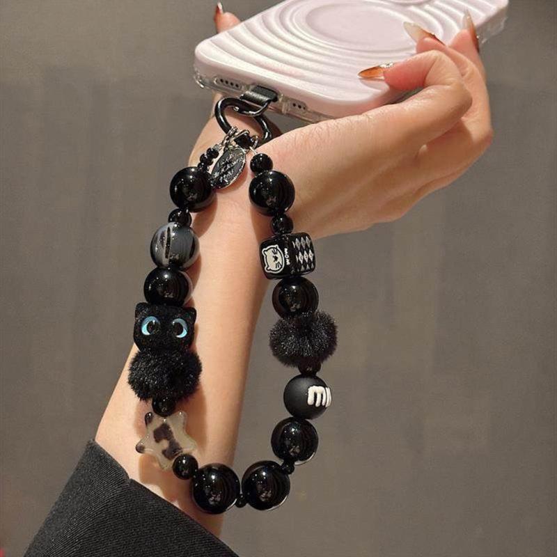 Lost Kitten Mobile Phone Strap With Adjustable Wristband And Multiple Functional Key chain