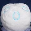 Takeoff Plush Toy Sweet Jelly (Jellyfish) M White & Blue