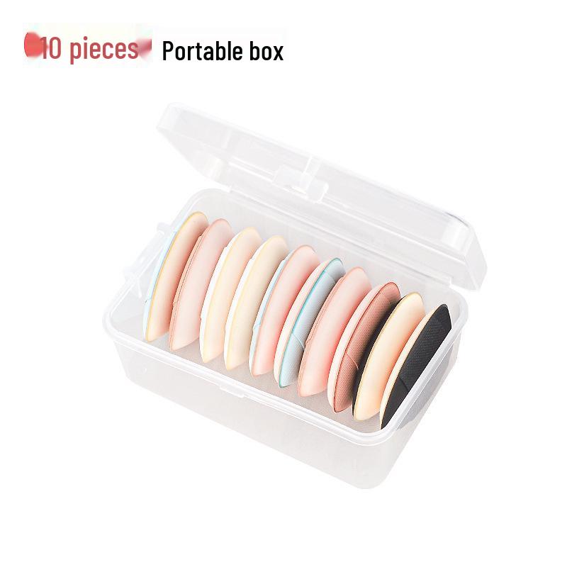 Mini Finger Puff Cushion - Super Soft Sponge for Loose Powder Setting and Concealing, Non-Absorbent