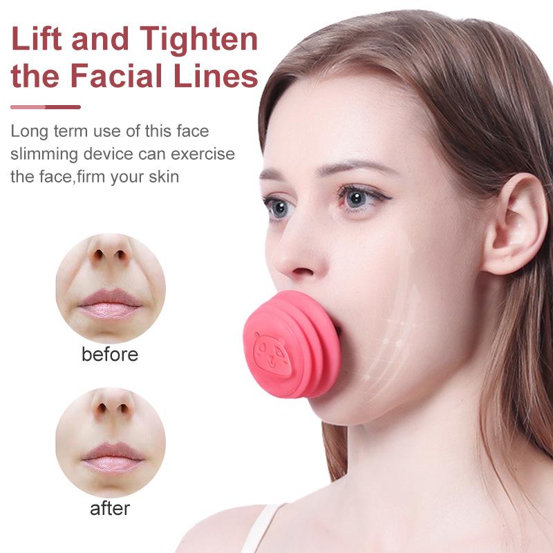 Facial Masseter Muscle Trainer: Tighten Skin, Reduce Double Chin & Jaw Fat, V-Face Enhancer