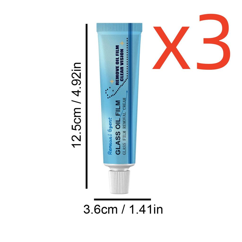 Car Glass Oil Film Remover Remove Stubborn Oil Film Dirt Stain Anti Smear Not Scratch Glass Restore Clarity Car Glass Cleaner