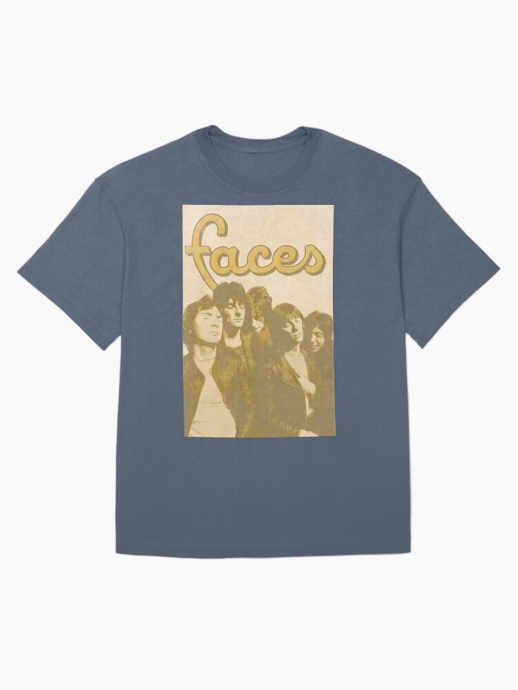 The Small Faces Classic 70s Rock Group Portrait | Vintage Music Fan Aesthetic Design Oversized T-Shirt