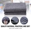 Moving Blankets, 72" x 54", 21 lbs/dz Weight, 12 Packs, Professional Recycled Cotton Packing Blanket, Large Heavy Duty Shipping Mover Pads Perfect for