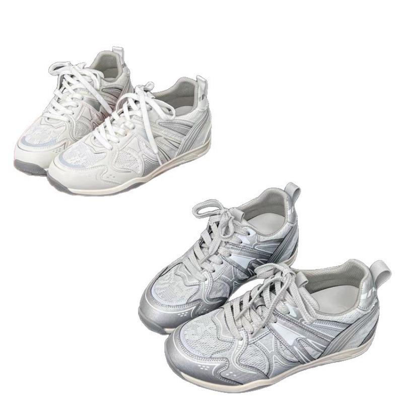 Thin mesh breathable little white shoes women's summer new versatile flat bottom comfortable leisure sports