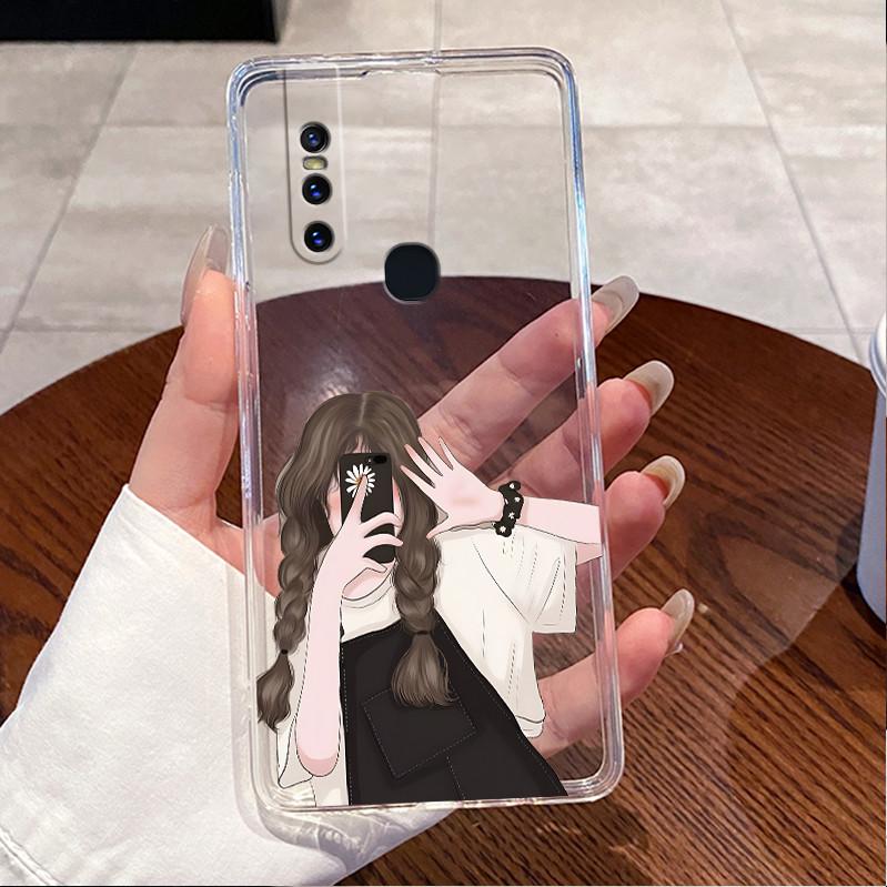 For Vivo V15 1819 V 15 Pro 1818 Cases Covers Luxury Cute Cat Love Rabbit Funny Clear Silicone Soft TPU Phone Case Back Cover