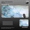 Marble Design Lightweight Mouse Pad Extended Non Slip Rubber Base Stitched Edges Durable Keyboard Mat For Office Home Laptop PC