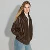 Women's American Retro Faux Leather Jacket