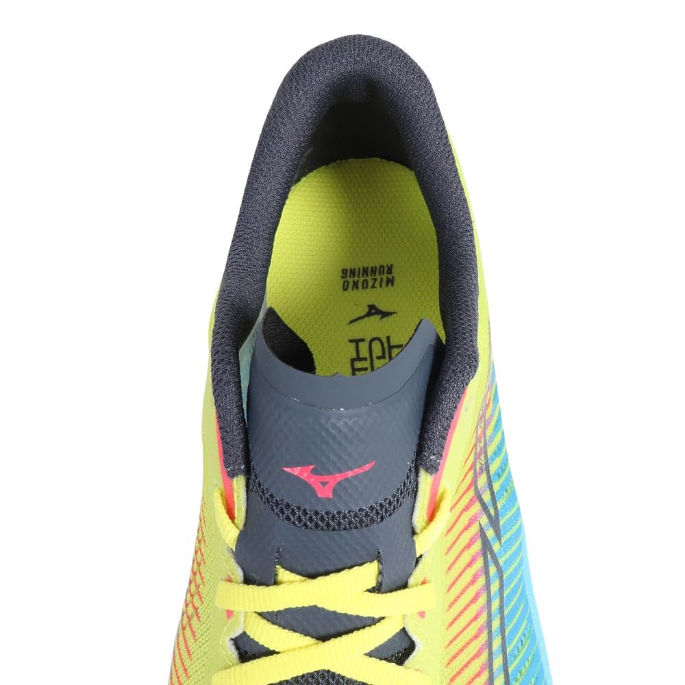 Laufschuhe Wave Rebellion PRO Gelb x Schwarz x Blau cm 2E [Mizuno] (Asymmetrisch) 27,0