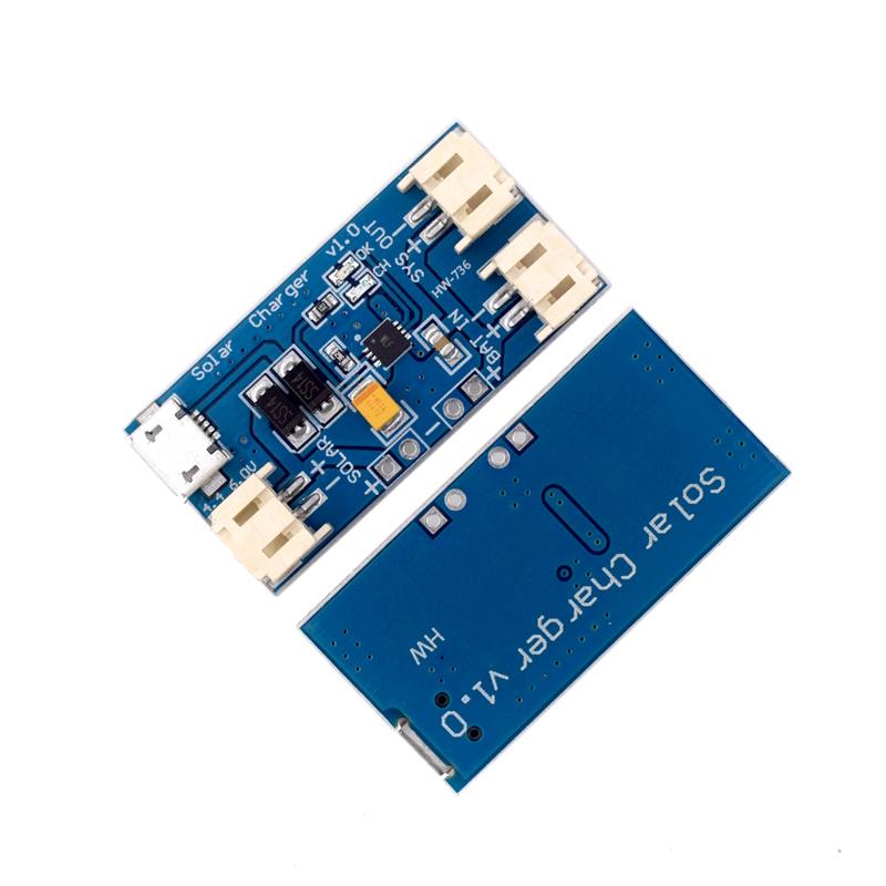 CN3065 Mini Solar Lithium Battery Charger Board 500MA Lipo Charging Module Solar Panel Micro USB For Arduino DIY Camping Sports