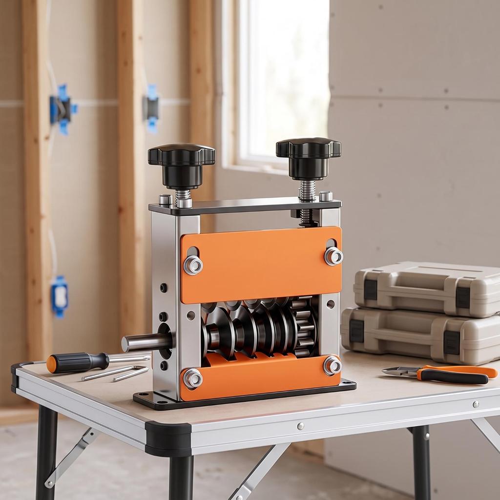 Wire Shearing Machine Adjustable Benchtop Sheath Remover Manual for Electricians,
