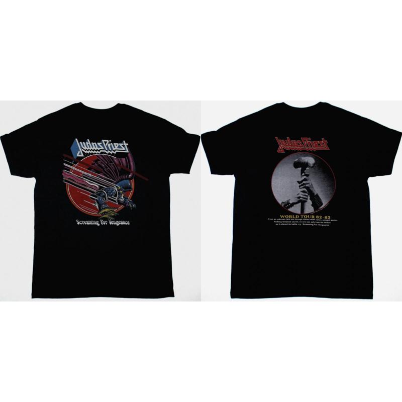

New Shirt For Fan/JUDAS PRIEST SCREAMING FOR VENGEANCE-Double Side Shirt 5XL різнокольоровий