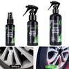 Reifenglanz HVIERO S22 Reifenbeschichtungsspray Hydrophobes Versiegelungswachs für Autofelgen Auto Re-Black Shine Chemiefüller Rostentfernung