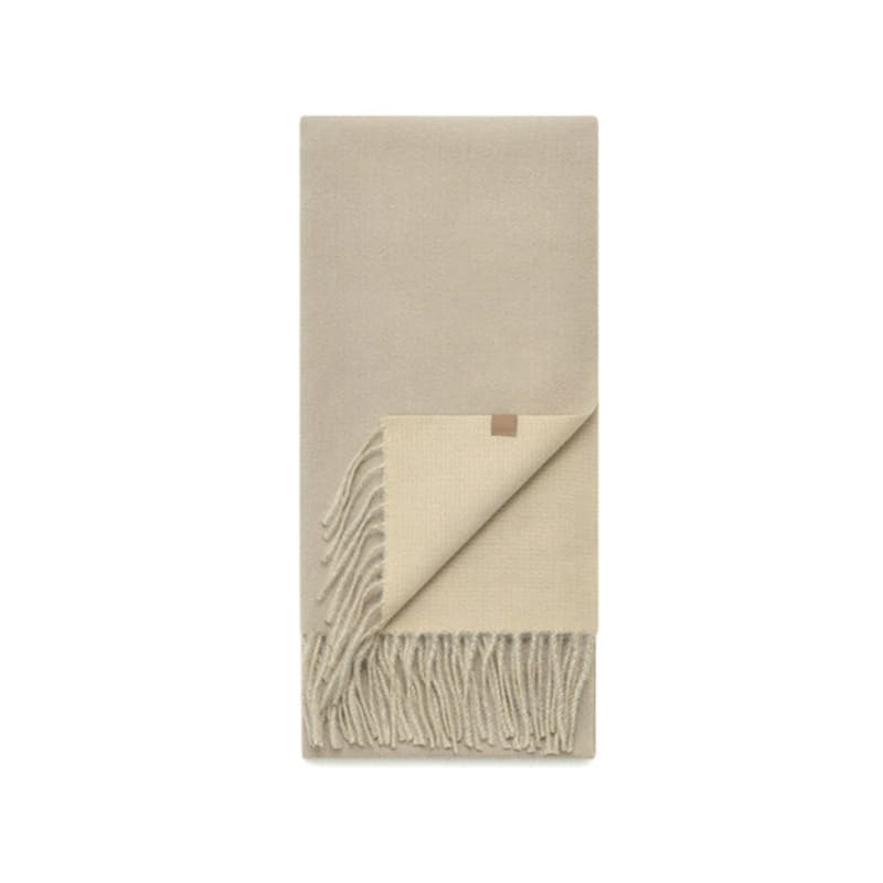 Velsey Classic Reversible Muffler [ASH BEIGE]