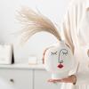 Flower Vase Plain White Ceramic Vases Abstract Face Modern Decorative Design Simple Creative Home Decoration Ornaments