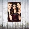 The Vampire Diaries Poster Decorativo in Metallo Segno di Latta Vintage Segno Metallico Placca Decorativa per Pub Bar Man Cave Club Decorazione Murale