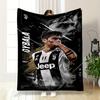 Paulo Dybala 10 Juventus Fleece Blanket Soft Cozy Blanket for Bedroom Couch Home Decor