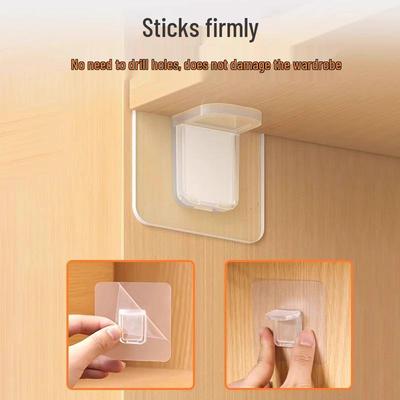Triangular Cabinet Shelf Support Bracket – Punch-Free Fixing and Layering System