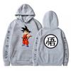 Anime Dragon Balls Hoodie Teens Men Warm Fleece Lined Sweatshirt Casual Long Sleeve Pullover