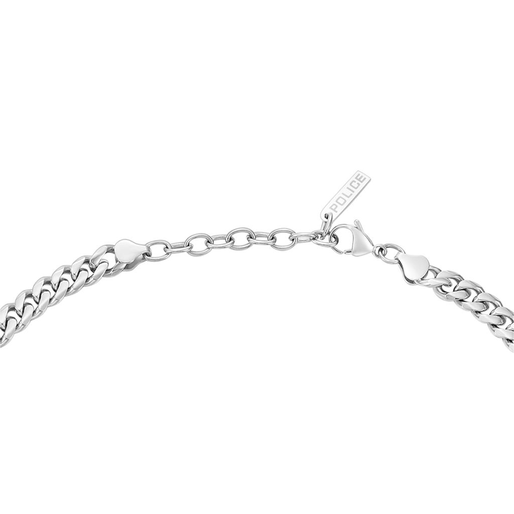 Police Men's DOCILE Stainless Steel Necklace GN0011301, Includes Exclusive Box and Paper Bag [Official Import]