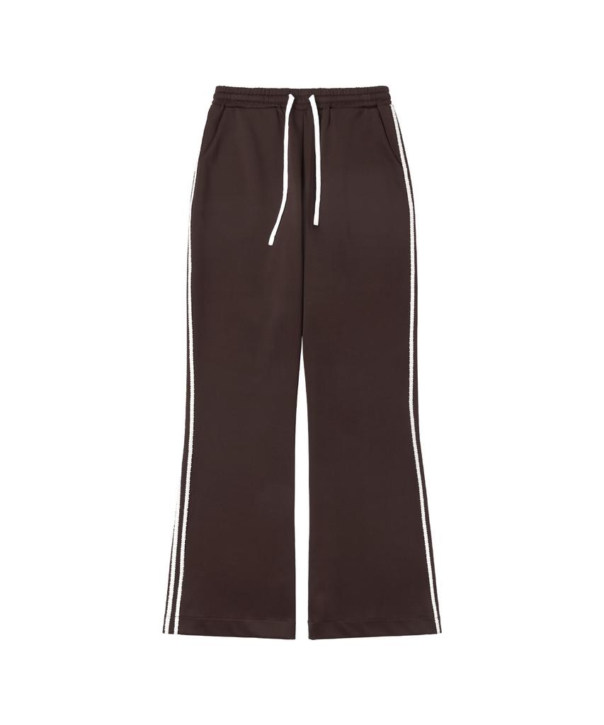Banwonateullie P3208 Lace Track Pants_Brown
