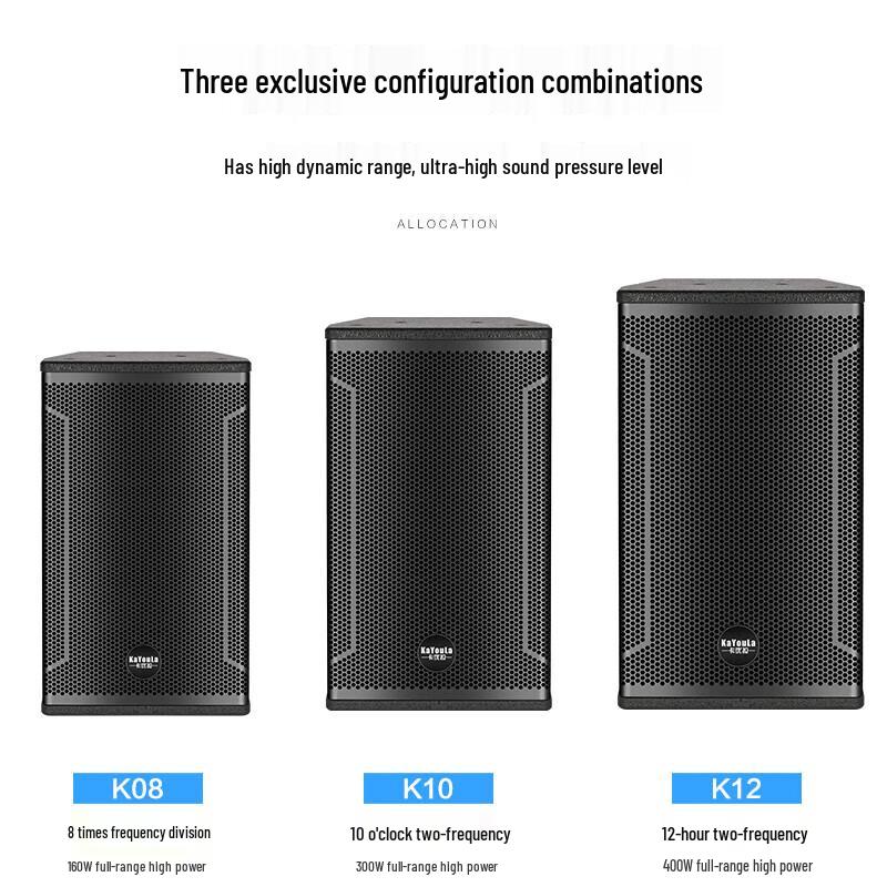 KaYouLa K12 Professional 12-inch Full-Range Speaker
