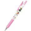 Gakken Staful Moomin X Sarasa Clip Gel Ink Ballpoint Pink Pen, 0.4mm,