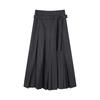 Rap Belt Set Pleated Long Skirt Ar3Ws863