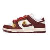 Nike Dunk Coverage Slip Resistant Lightweight Low top Skateboard Shoes Women's True Red HJ3491-161(SBOX)