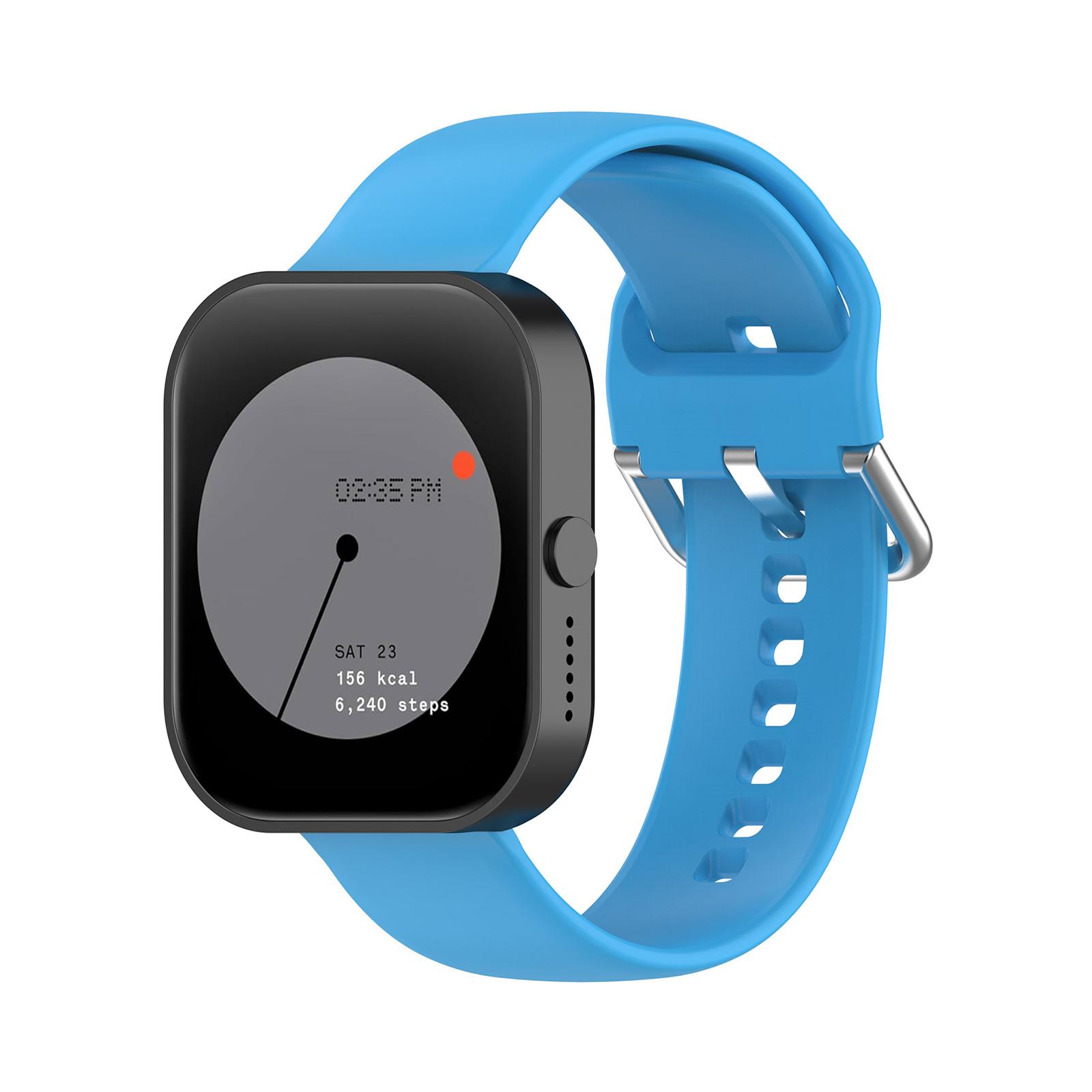 

Replacement Watch Bands For CMF Watch o(D395) WomenMan Girls Soft Silicones Wristbands Replacement Straps синій