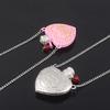 Love Potion Heart Bottle Pendant Necklace Chain for Lover's Jewelry Accessories