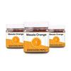 Picles Goosebumps Masala Laranja Goosebumps|Fatia de Laranja Seca|Laranja Chatpata Lanche Saudável Para Crianças e Adultos|(150G X 3 Pacotes),450 Gms