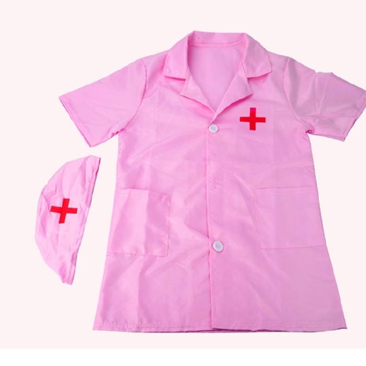 Doctor Costume for Kids Toddler Doctor Role Play Dressing Up Set Cosplay Halloween Costume Doctor Caps Nurse Caps Set