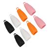 8pcs Elastic Toiletry Sleeve Protective Silicone Ring Hook Leakproof Toiletry Cover for Travel Outdoor