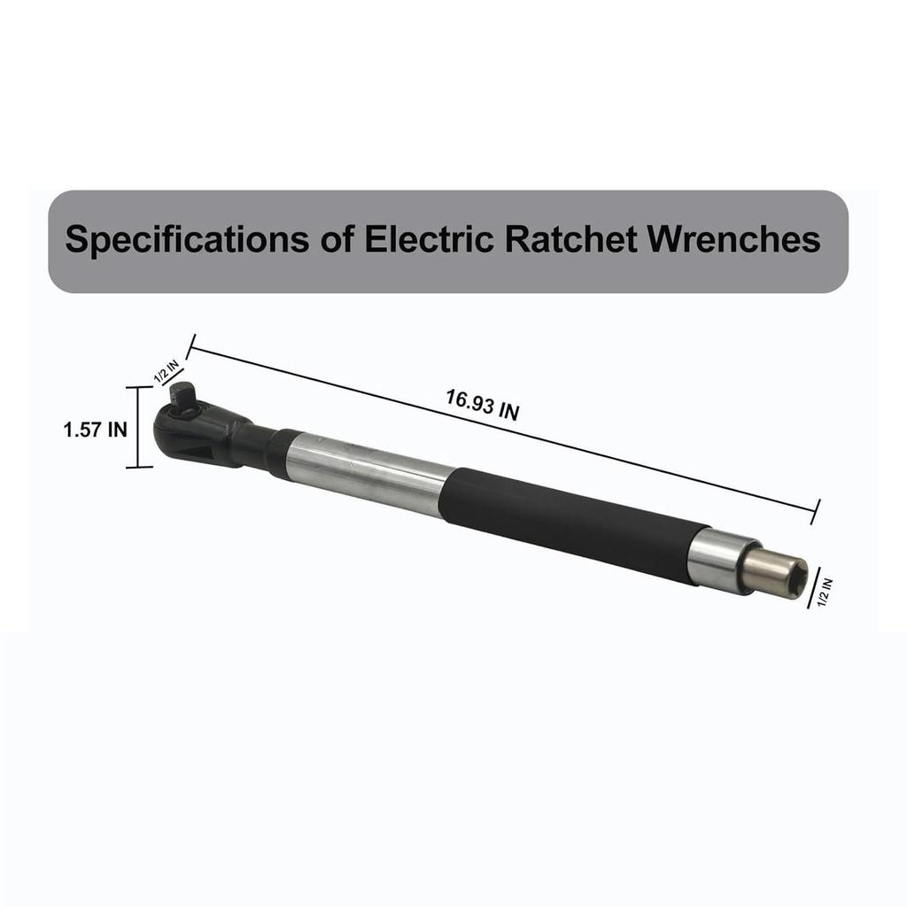 JGGLD Offset Extension Ratchet Long Extension Hand Tool for Tight Machine Auto Repair 43 x 4 x 4cm 3/8-inch Wrench, Wrench, Adapter, Spaces, Repair,