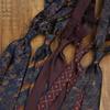 Men's 8CM Retro Burgundy Polyester Silk Tie - Business & Formal Suit Accessory
