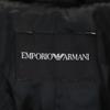 Emporio Armani Wool Blend Long Sleeve Volume Color Jacket 40 Gray Women Used