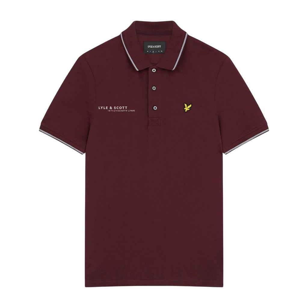 Lyle & Scott Mens Coordinates Polo Shirt