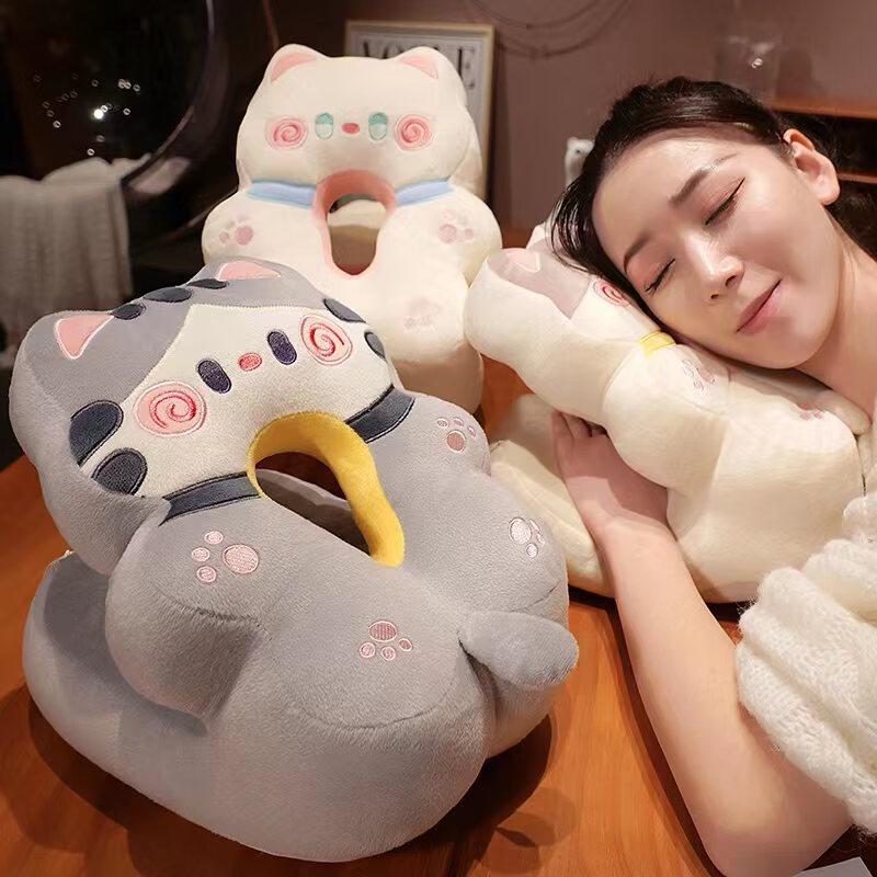 Baizi en Cartoon Ice Silk Summer Nap Pillow