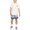 Nike Basketballshorts Herren Grau Blau Moderate Gerade Passform Hose dq5657-493