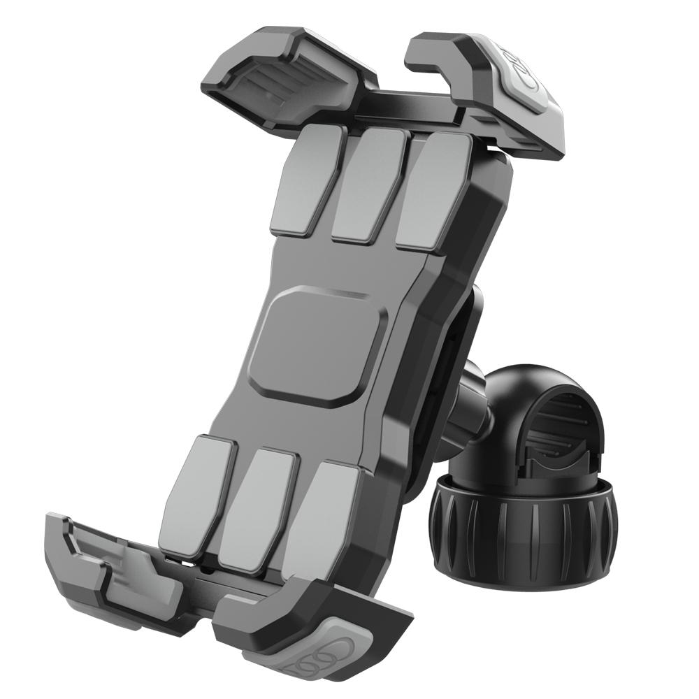 New motorcycle mountain bike riding phone holder anti shake push-pull bike navigation phone holder