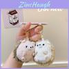 Porte-clés en peluche d'animal mignon Jinnew avec paire magnétique pour sac à dos et cadeau